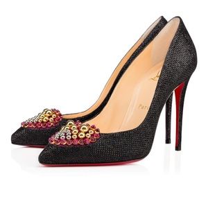 NEW Christian Louboutin 100mm Coralta Mia